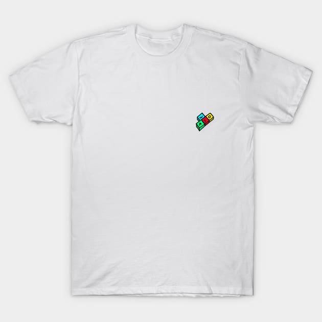 WASD buttons T-Shirt by VANDERVISUALS